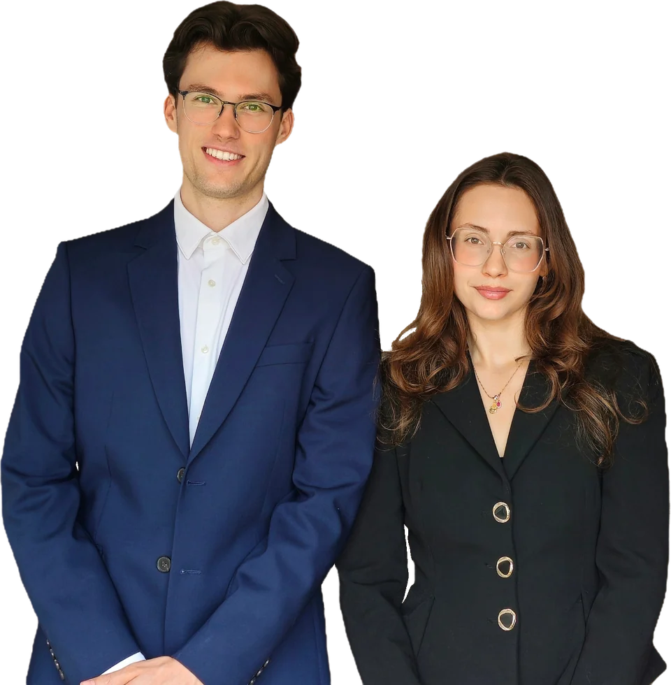 Equipo fundador de Anemoss: Andrea y Marbod